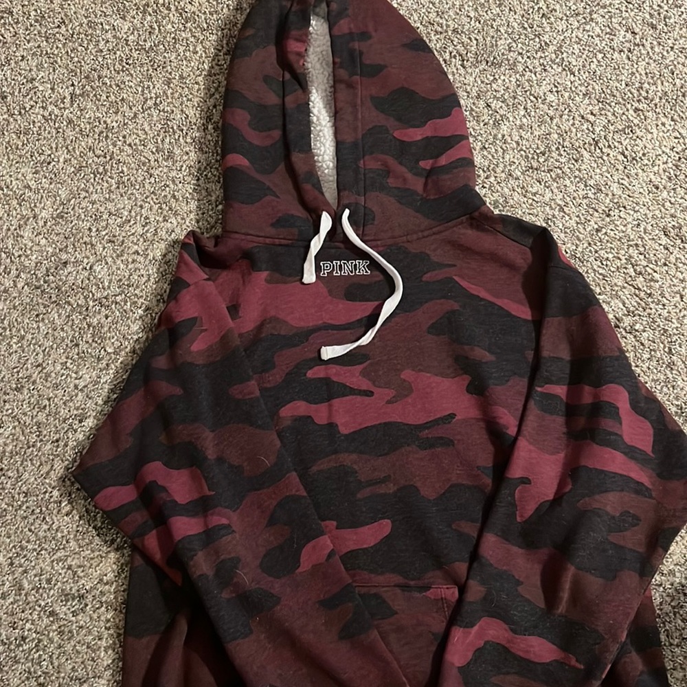 Victoria Secret Pink Camo Sweatshirt